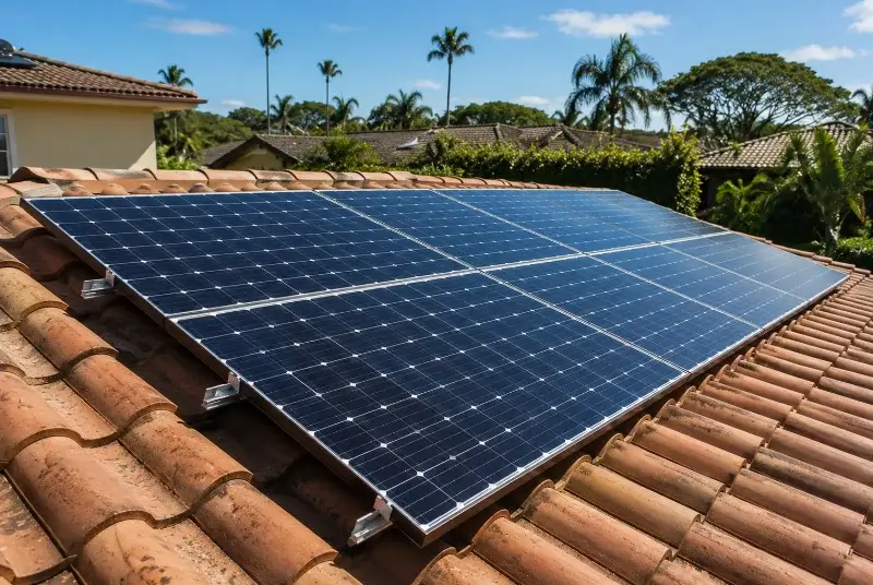 Installation de panneaux solaires à Sainte-Marie-de-Ré